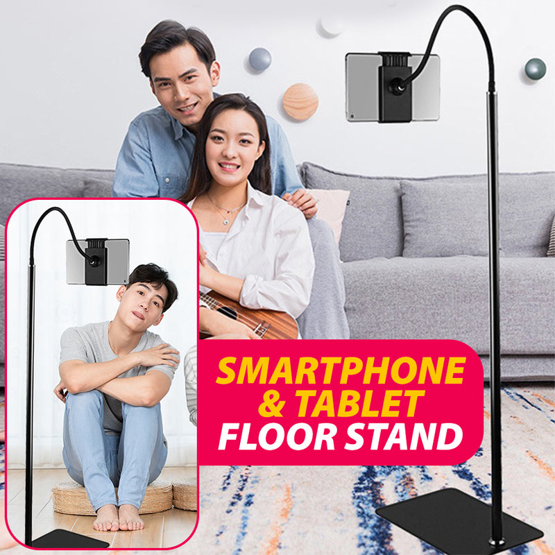 idrop Smartphone & Tablet Device 360° Holder Multifunction Floor Stand