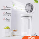 idrop [ 400ml ] Drinking Water Cup with Electric Fan / Cawan Minum Kipas Elektrik / 400ML水杯带小电风扇(炫风 风扇杯)