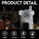 idrop 2 in 1 Dual-side Separate Portable Drinking Water Bottle + 2 Drink Straw