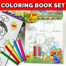 idrop Coloring Book Set with 5pcs Coloring Pencil