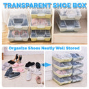 idrop Home Storage Stackable Dustproof Transparent Shoe Box [ 1 Box ]