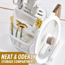 idrop Multifunctional Kitchen Knife Chopstick & Utensil Holder Storage Rack / Rak Sudu Garfu Penyimpanan Pelbagai Guna / PET刀架筷笼OPP袋包装