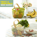 idrop Fruit Vegetable and Household Item Storage Iron Mesh Basket