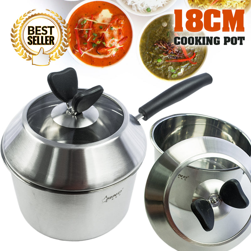 idrop 18CM MND - Single handle Cooking Pot with Lid