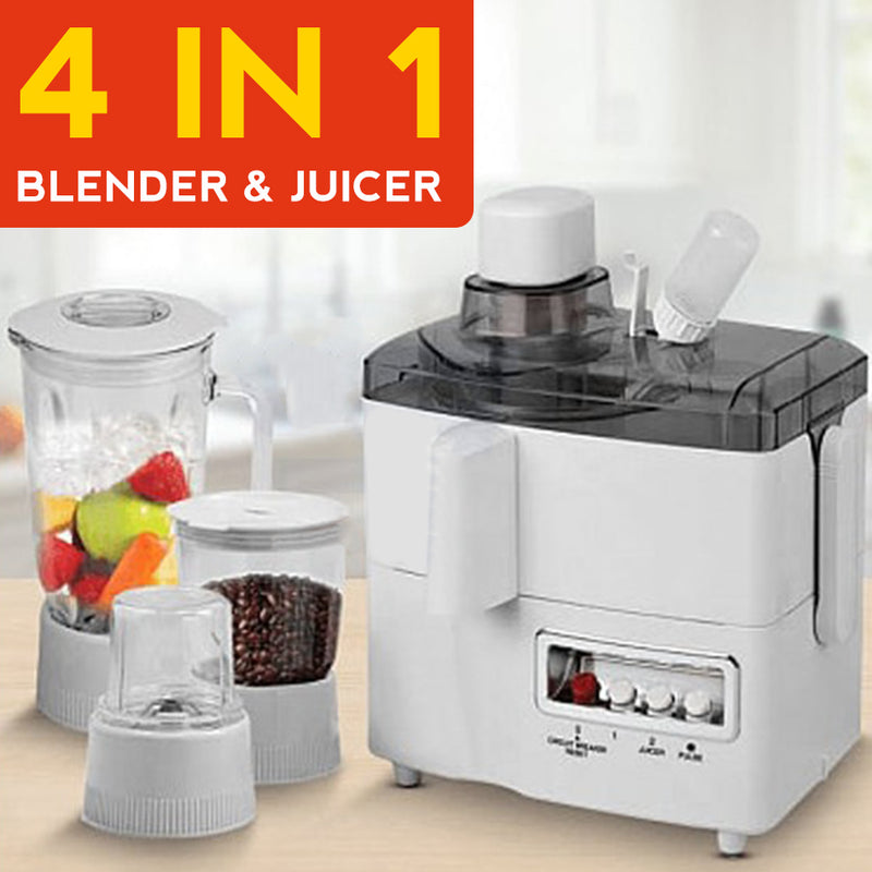 idrop [ 4 IN 1 ] Multi-Functional Blender & Juice Extractor Machine