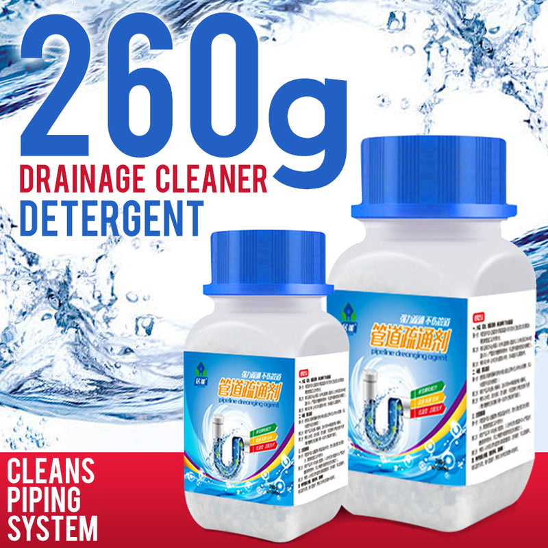idrop [ 260g ] Pipe Drain Cleaner and Drainage Clog Remover for Toilet Kitchen Bathroom / Pembersih Paip / 管道排水清洁剂和排水堵塞清除剂