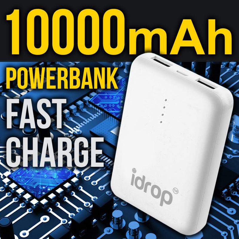 idrop MEYOU 10000mAh 2 IN 1 Fast Charge Powerbank DC5-0~2A
