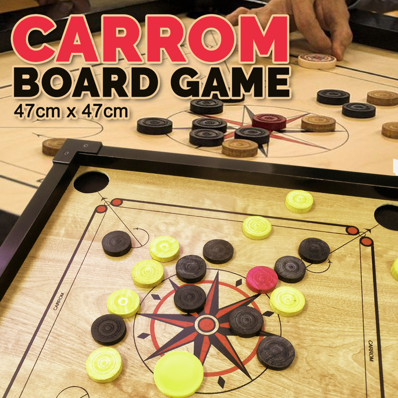 idrop Junior Carrom & Draught Checker Play Board