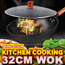 idrop 32CM Nonstick Multi Layer Kitchen Household Cooking Wok