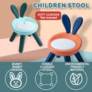 idrop Children Toddler Bunny Rabbit Sitting Stool
