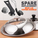 idrop Replacement Spare Kitchen Cooking Wok Lid Handle