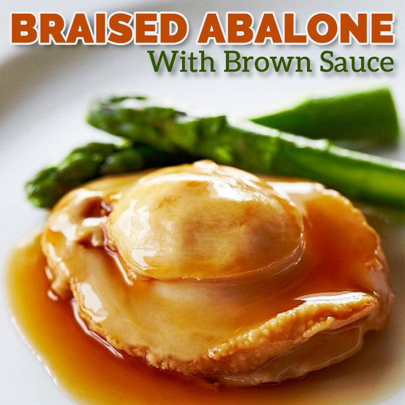 idrop【Ready Stock】1pc (425g / 65g ) South Africa Red Braised Abalone in Brown Sauce / （425/65克） 1头南非红烧鲍鱼