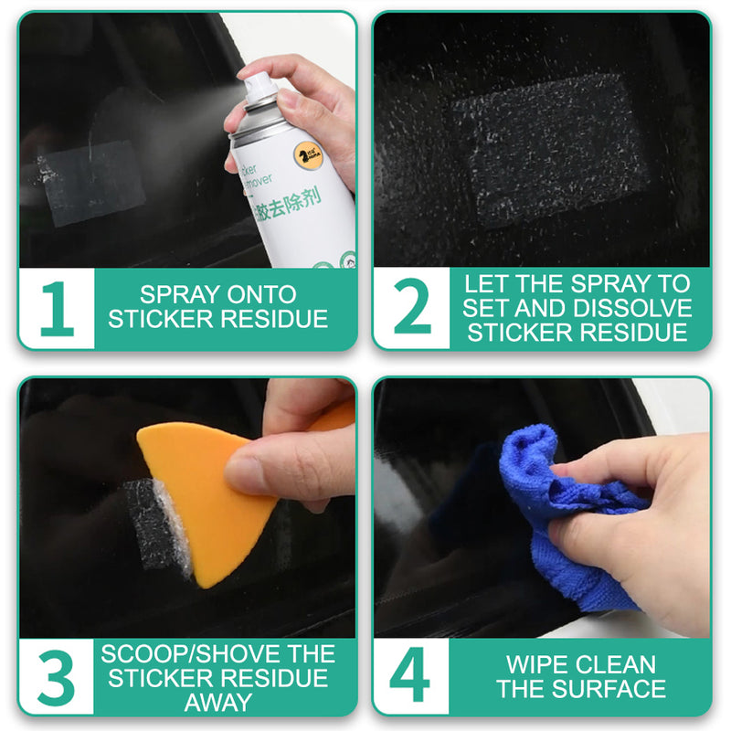 idrop 450ml Sticker Remover Cleaning Agent Spray Can