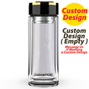 idrop [ 360ml ] Double Layer Thickness Heat Insulation Herbal Tea Drinking Flask with Filter [ Various Design / Custom Design ]