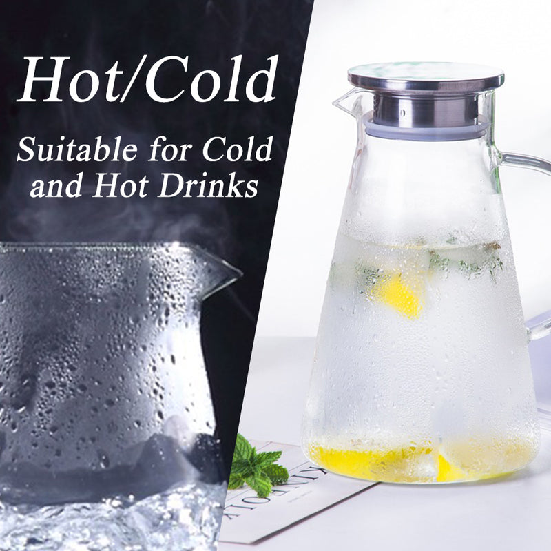 idrop 1.8L Household Kitchen Dining Drinking Glass Jug