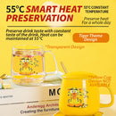 idrop CNY Chinese Lunar New Year of Tiger Electric Cup Warmer / Pemanas Cawan Electric Tahun Baru Cina / 贺岁虎玻璃杯防摔盖(暖暖杯/电暖杯 )