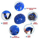 idrop Children's Sport Helmet & Protective Set / Set Helmet dan Kelengkapan Sukan / 儿童头盔带护具套装 (SPORT SET)