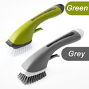 idrop Soap Dispensing Cleaning Scrubbing Washing Refillable Handheld Brush