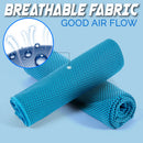 idrop Ice Cooling Towel for Outdoor Sports Activities [ 88cm x 35cm ]
