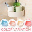 idrop Wall Mounted Toilet & Bathroom Corner Shelf Rack [ 1pc ]