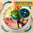 idrop 5 SLOT Hotpot Steambot Rotating Assortment Storage Draining Basket