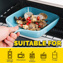 idrop [ 320ml ] Ceramic Porcelain Handle Baking Plate Dish Tray