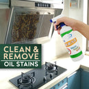 idrop 500ml Kitchen Oil & Grease Stain Cleaning Remover Spray