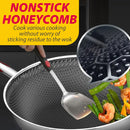 idrop [ 36CM ] SUS304 Stainless Steel Double Sided Fill Flower Handle Without Rivet Cooking Wok / Kuali Memasak / SUS304不锈钢双面花柄无铆钉炒锅