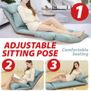 idrop [ SINGLE ] Foldable Long Floor Lounge Lazy Sofa Chair / Kerusi Baring Lipat /  加长懒人躺椅 [ 210CM L x 65CM W ]