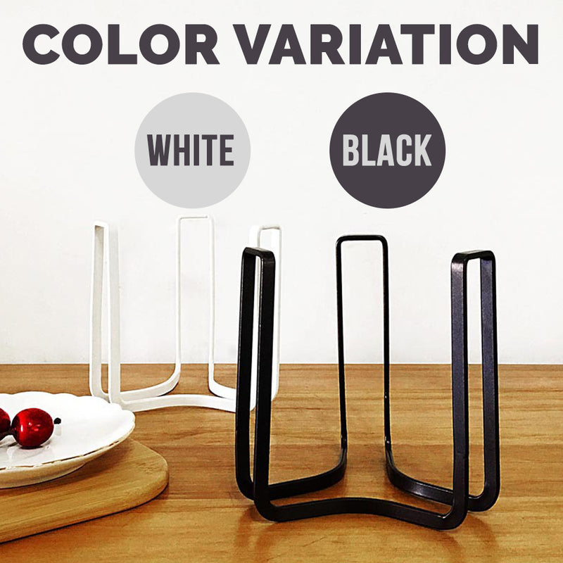 idrop Kitchen Steel Plate Bowl Shelf Storage Drainage Rack