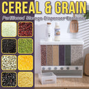 idrop [ 6 Compartment ] Cereal & Grain Food Storage Partitioned Container Dispenser