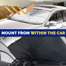 idrop [ 137 x 80cm ] Car Sunshade Foldable Heat Insulation Windshield Sunscreen