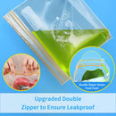 idrop [ 25PCS ] High Sealed Organizer Bag Multifunction Storage Usage Resealable Zipper Bag Beg / Plastik Bungkus Pelbagai Guna / 25PCS