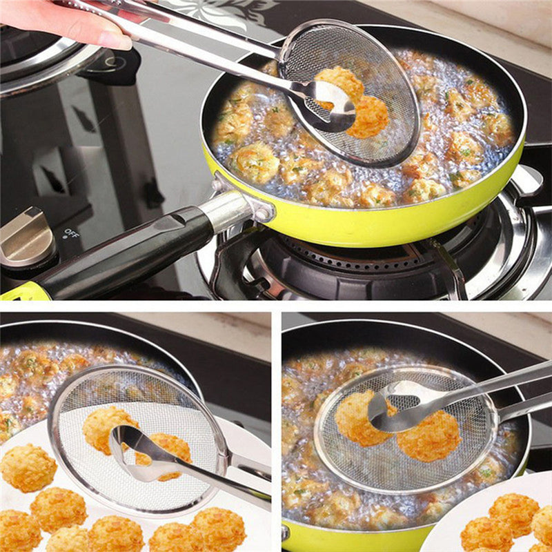 idrop FILTER CLIPPER - Kitchen Cooking Frying Tongs
