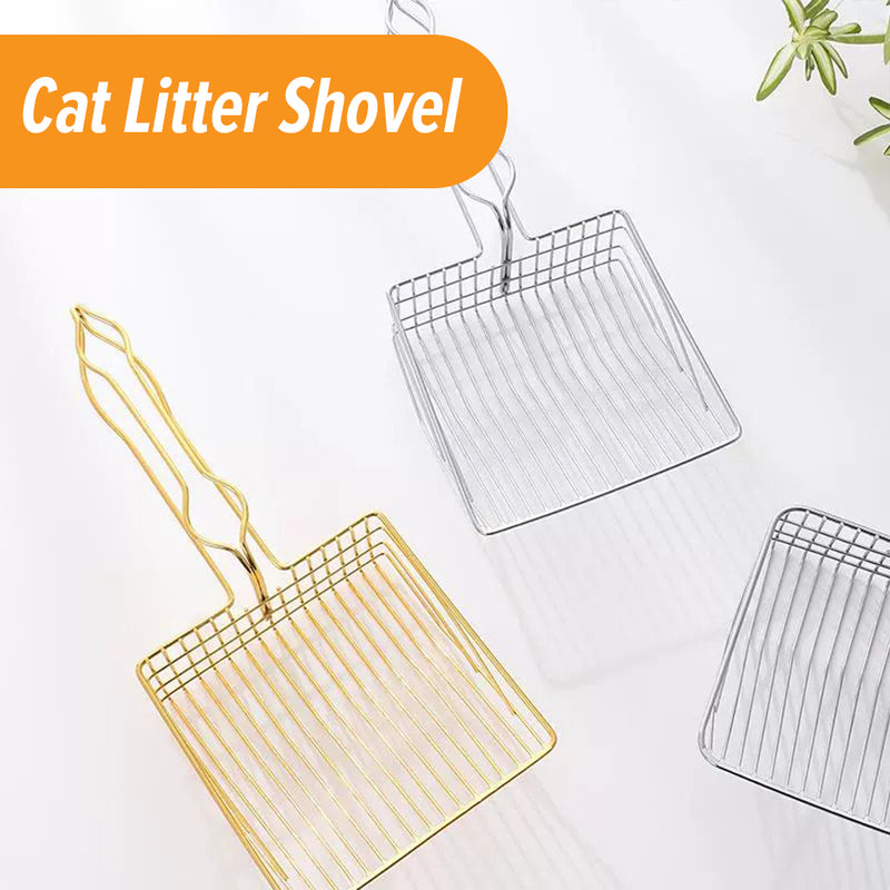 idrop Cat Litter Scoopers Metal Shovel Pet Supplies Litter Scoop / Cedok Pasir Kucing / 猫砂勺 金属铲 宠物用品 猫砂勺