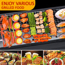 idrop [ 60CM ] Long Foldable BBQ Charcoal Grill Outdoor Camping Picnic Barbecue Set / Pemanggang  BBQ Mudah Alih / 长款可折叠烧烤木炭烧烤户外野营野餐烧烤套装