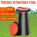 idrop Adjustable Foldable Telescopic Portable Sitting Stool / Kerusi Duduk Senang Lipat Mudah Alih / 折叠收纳凳(7-47CM高度)