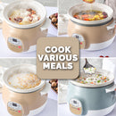 idrop 1.5L Home Kitchen Multifunction Electric Food Cooker and Warmer [ 1.5L Pot / 1.2L Inner Pot ]