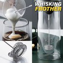 idrop [ 450ml ] Electric Glass Milk Frother / Gelas Pembancuh Susu Elektrik / 电动玻璃奶泡器