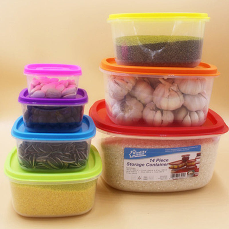 idrop  [ 3 IN 1 ] Leakproof and Seal Tight Freshkeeping Food Storage Box Container / Bekas Kotak Makanan / 小中大号塑料保鲜盒