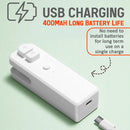 idrop [ 2 IN 1 ] USB Charging Mini Sealer & Cutter Sealing Machine / Mesin Pengedap & Pemotong Bungkusan Makanan / USB充电封口机(封口/开口2功能)