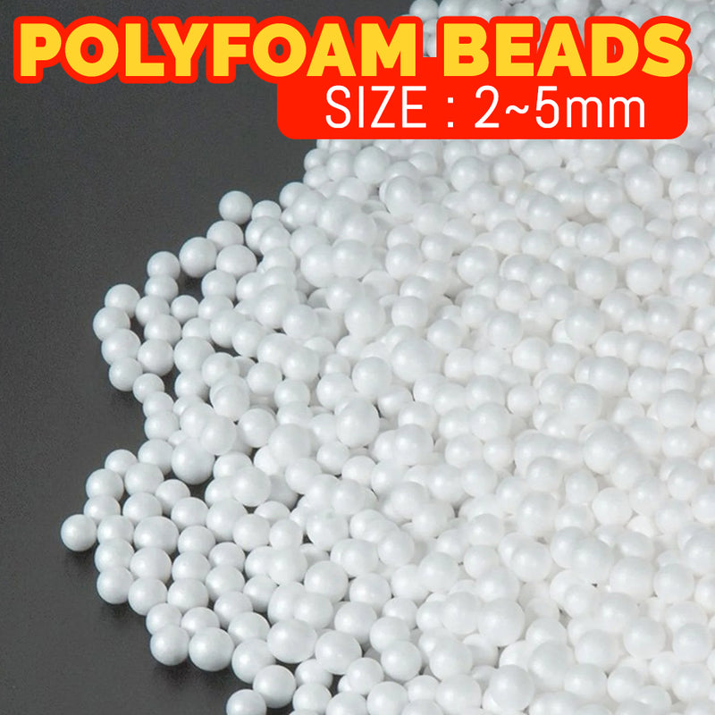 idrop [ 1KG / 5KG ] Bean Bag Lightweight Polyfoam Foam Refill Beads [ 2~5mm Bead Size ]