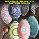 idrop Double Ear Ceramic Baking Tray / Dulang Makan Seramik / 陶瓷烤盘