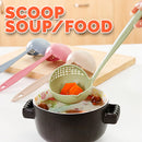 idrop Dual Purpose Long Handle Kitchen Colander Ladle