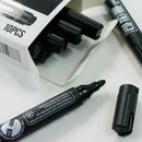 idrop YONGZE 10pcs Permanent Black Marker