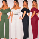 idrop Women's Falbala Summer Jumpsuit