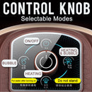 idrop Foot Spa Massage Electric Heating Warmer Bucket with Feet Massage Roller