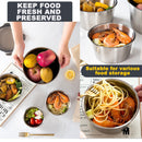 idrop [ 350ml / 550ml ] Food Container Lunch Box Stainless Steel SUS304 / Kotak Simpanan Makanan / 食品容器饭盒不锈钢SUS304