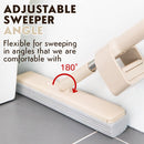 idrop Household Retractable Squeezing Floor Absorbent Sponge Mop Sweeper