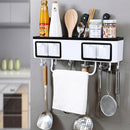 idrop MULTIFUNCTION STORAGE - Kitchen Wall Mount Seasoning Rack Shelf